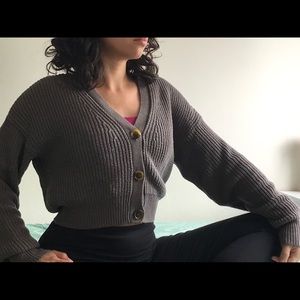 Urban Outfitters cropped cozy cardigan